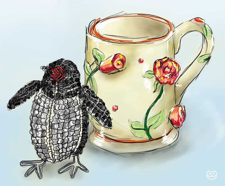 mug sketch